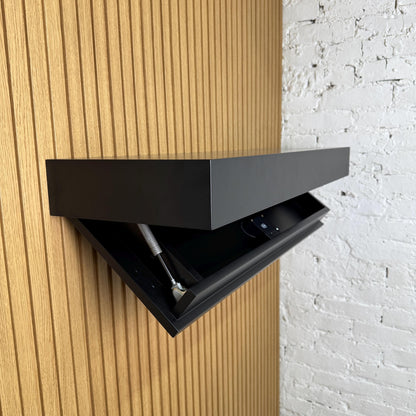 Modern Stealth Floating Security Shelf