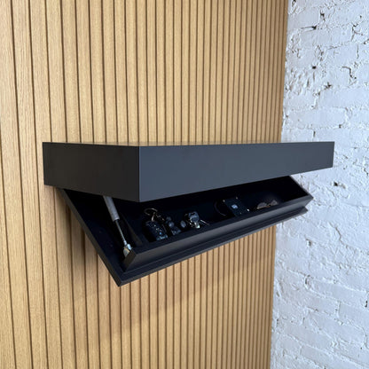 Modern Stealth Floating Security Shelf