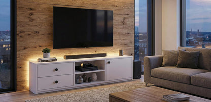 Modern Minimalist Hidden Security Console