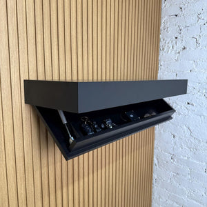 Modern Stealth Floating Security Shelf