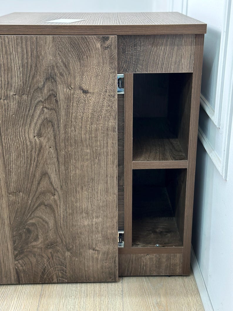 RFID Secure Hidden Compartment Nightstand