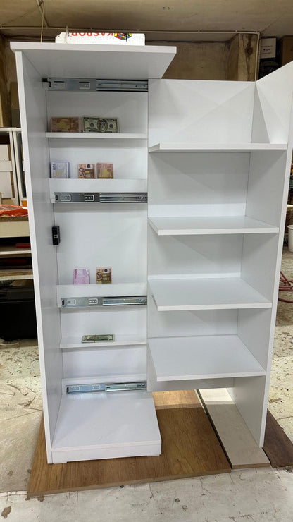 Modern Concealed Vault Secret Bookshelf