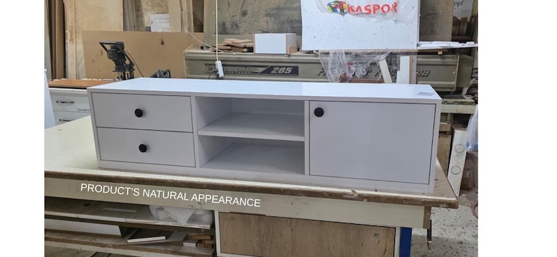 Modern Minimalist Hidden Security Console