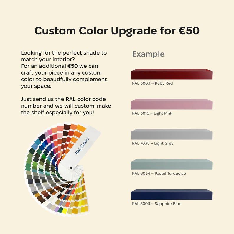 Modern Stealth Floating Security Shelf