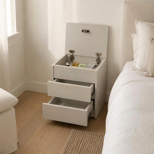 RFID Secure Hidden Vault Nightstand